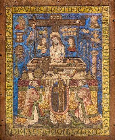 Messe de Saint-Grégoire / Tollmozaik, Mexikó alkotó: Mexican School