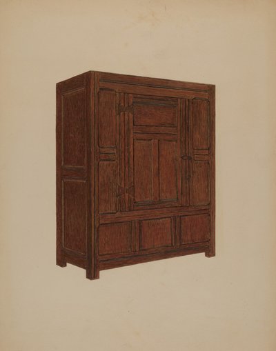 Szekrény, c. 1937. alkotó: Meyer Goldbaum