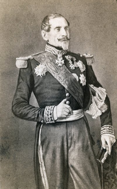 Armand Jacques Leroy de Saint-Arnaud marsall portréja (Saint Arnaud alkotó: Meyer and Pierson