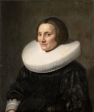 Caecilia van Beresteyn portréja alkotó: Micchiel Jansz van Mierevelt