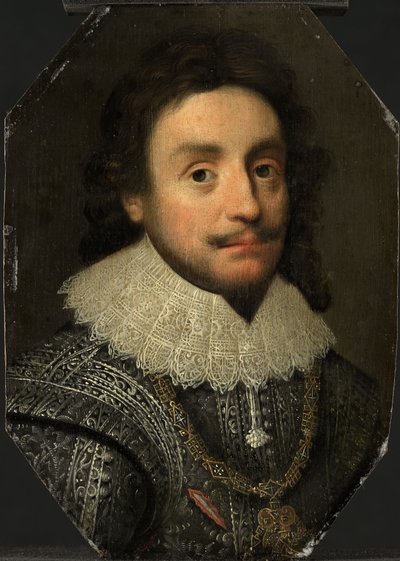 V. Frigyes portréja alkotó: Micchiel Jansz van Mierevelt