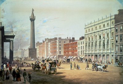 Sackville Street, Dublin alkotó: Michael Angelo Hayes