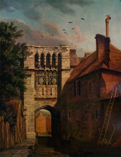 West Gate, Winchester, 1779 alkotó: Michael Angelo Rooker