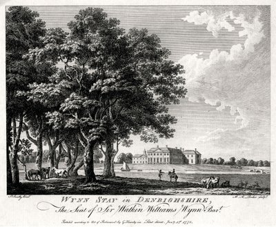 Wynn Stay in Denbighshire, Wales, 1775 alkotó: Michael Angelo Rooker
