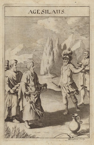 II. Agesilaus, spártai király és hadvezér alkotó: Michael Burghers