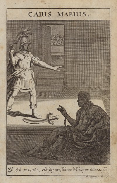 Gaius Marius római hadvezér és államférfi alkotó: Michael Burghers