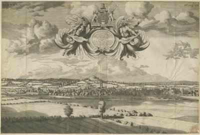 Stafford – East North East Prospect: metszet, nd [1686] (nyomtatás) alkotó: Michael Burghers