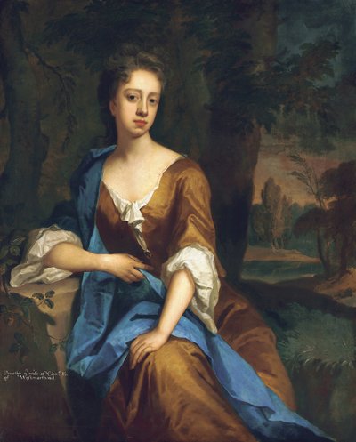 Dorothy Brudenell, Westmoreland grófnő portréja alkotó: Michael Dahl