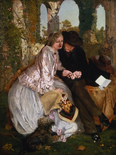 A jegygyűrű mértéke, 1855 alkotó: Michael Frederick Halliday