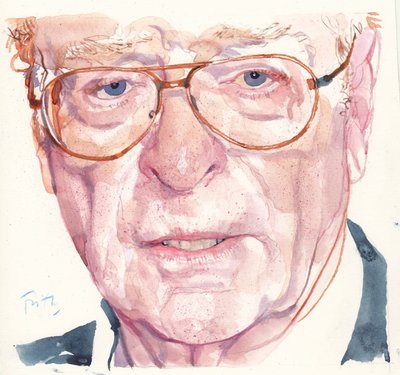 Michael Caine (akvarell) alkotó: Michael Frith