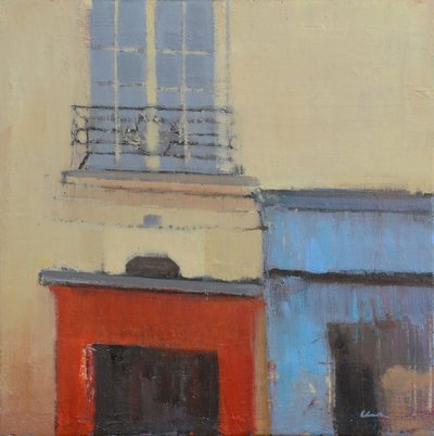 Párizs színei, 2016 (olaj, vászon) alkotó: Michael G. Clark