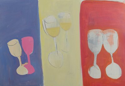 Memories of France, 2016 (vegyes technika) alkotó: Michael G. Clark