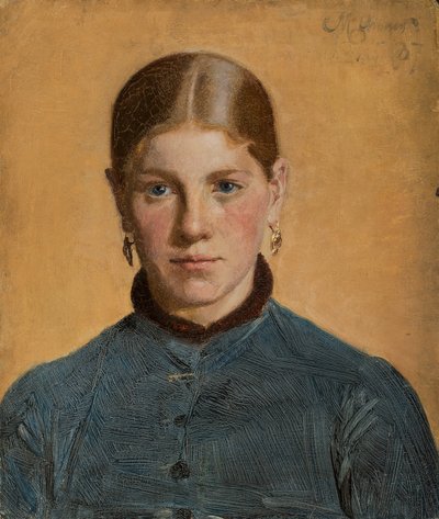 dánul: Skagenspige alkotó: Michael Peter Ancher