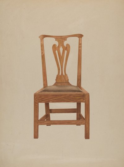 Szék, c. 1938. alkotó: Michael Riccitelli