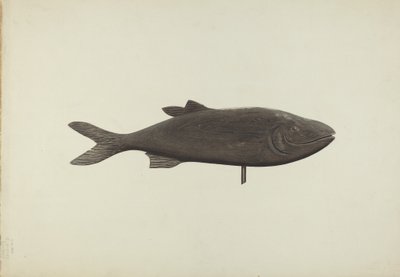 Fish Weather Vane, c. 1939. alkotó: Michael Riccitelli