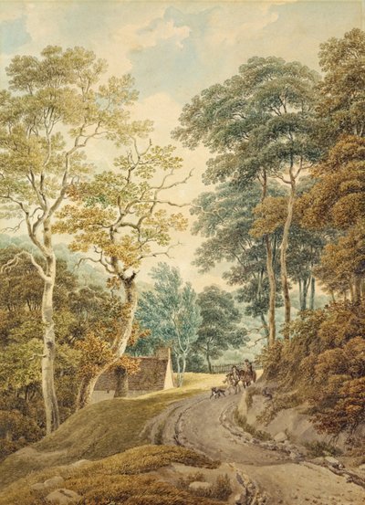 Egy Lane Hindhead közelében alkotó: Michael Rooker