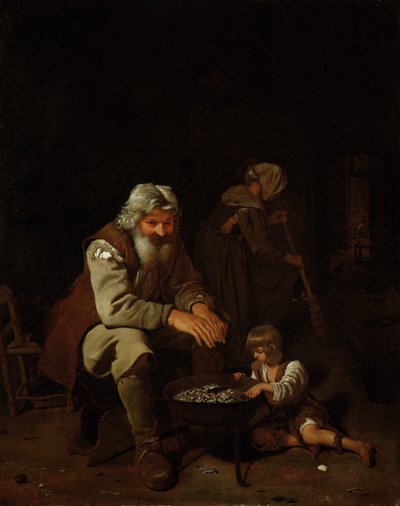 A tél allegóriája alkotó: Michael Sweerts