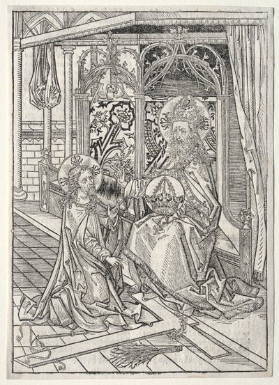 A kincsőrző: A Szentháromság alkotó: Michael Wolgemut