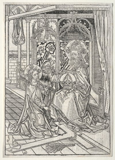 A kincsőrző: A Szentháromság, 1491. alkotó: Michael Wolgemut