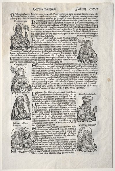 Nürnbergi krónika, 1493. alkotó: Michael Wolgemut