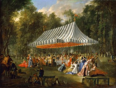 Louis François de Conti herceg ünnepi ajándéka Charles William Ferdinand, Heredi tiszteletére alkotó: Michel Barthelemy Ollivier