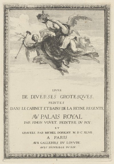Címlap alkotó: Michel Dorigny, after Simon Vouet