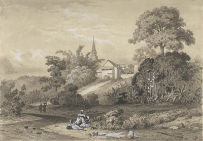 Folyópart, Szent József alkotó: Michel Jean Cazabon