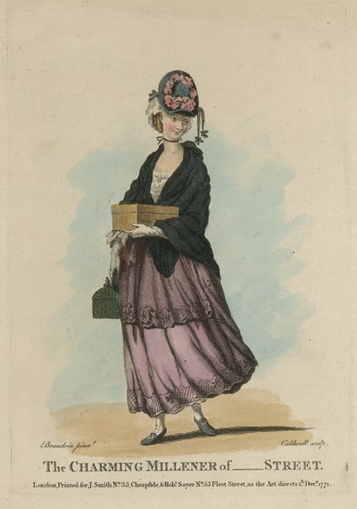 A bájos Millener of - Street alkotó: Michel Vincent Brandoin or Brandouin