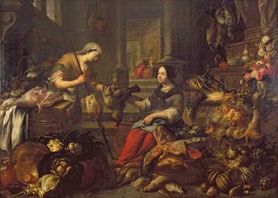 Jézus Márta és Mária otthonában alkotó: Michel de Bouillon