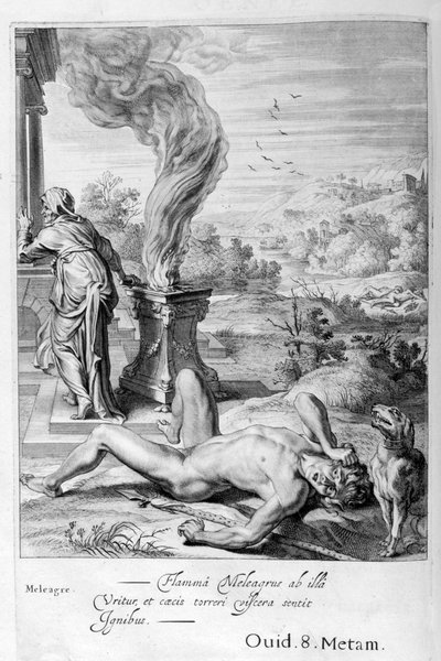 Meleager, 1655 alkotó: Michel de Marolles