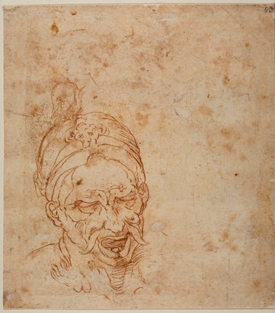 Keleti fejtanulmány alkotó: Michelangelo (after) Buonarroti