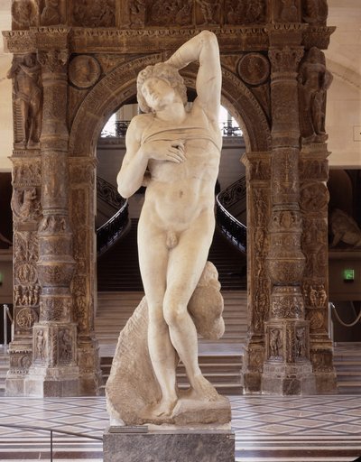 Fogságban, A Dying Slave néven alkotó: Michelangelo Buonarroti