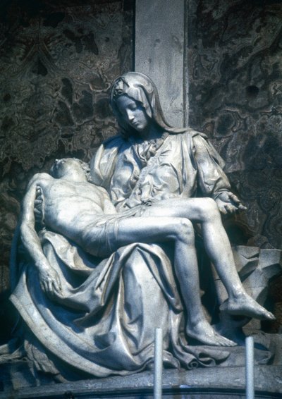 Pieta, 1498-1500 alkotó: Michelangelo Buonarroti