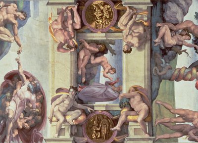 Sixtus-kápolna mennyezete (1508-12): Éva teremtése alkotó: Michelangelo Buonarroti