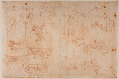 Tanulmányok római kori műemlékekről alkotó: Michelangelo Buonarroti