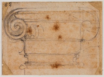 Az ionos tőke tanulmányozása alkotó: Michelangelo Buonarroti