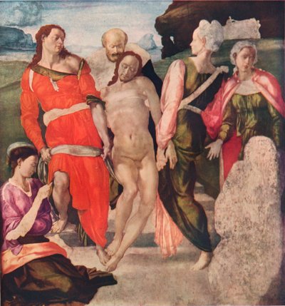 The Tombment, c1500, 1911 alkotó: Michelangelo Buonarroti