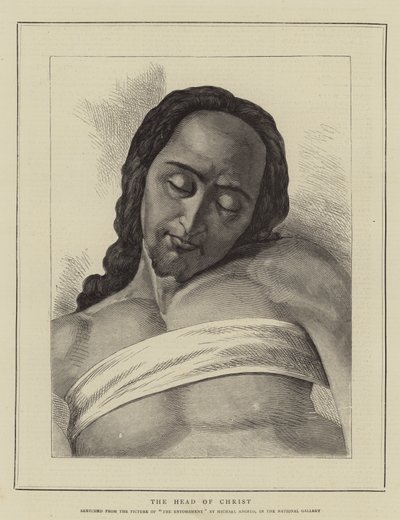 Krisztus feje alkotó: Michelangelo Buonarroti