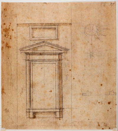 Ablaktervezés alkotó: Michelangelo Buonarroti