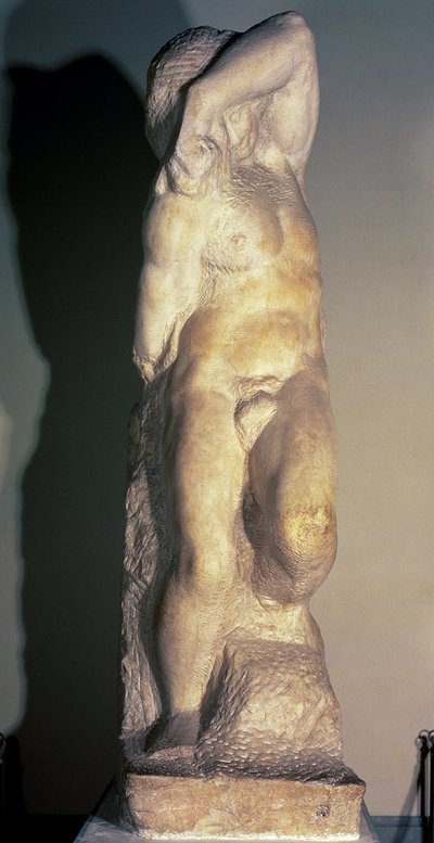 Ifjú rabszolga, 1520-23 körül alkotó: Michelangelo Buonarroti