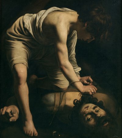 Dávid Góliát fejével alkotó: Michelangelo Merisi Caravaggio