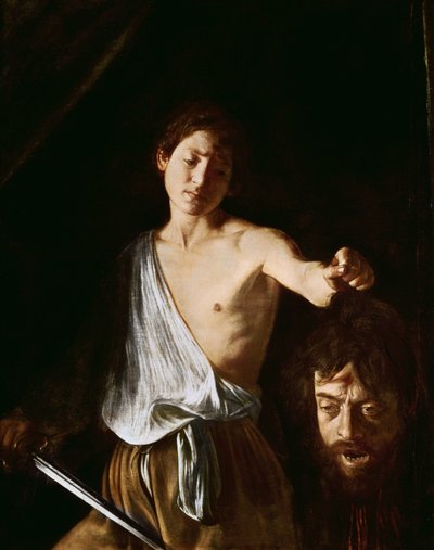 Dávid Góliát fejével, 1606 (részletekért lásd: 100350) alkotó: Michelangelo Merisi Caravaggio