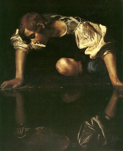 Nárcisz, 1598-1599 alkotó: Michelangelo Merisi Caravaggio