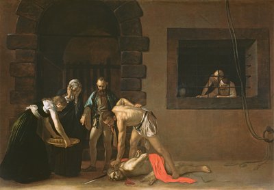 Keresztelő Szent János lefejezése, 1608 alkotó: Michelangelo Merisi Caravaggio