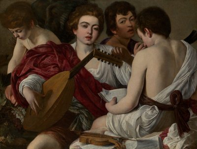 A zenészek, 1597. alkotó: Michelangelo Merisi Caravaggio
