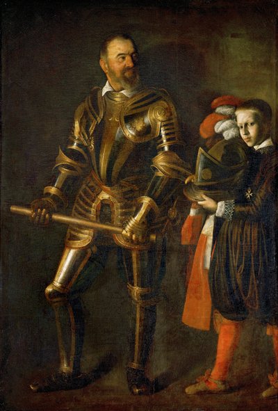 Alof de Vignacourt, a Máltai Lovagrend nagymestere alkotó: Michelangelo Merisi da Caravaggio