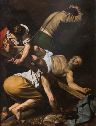 Szent Péter keresztre feszítése alkotó: Michelangelo Merisi da Caravaggio