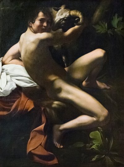 Keresztelő Szent János, Ifjúság kossal alkotó: Michelangelo Merisi da Caravaggio