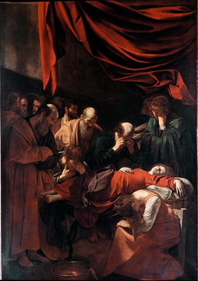 A Szűz halála alkotó: Michelangelo Merisi da Caravaggio
