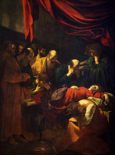 A Szűz halála alkotó: Michelangelo Merisi da Caravaggio